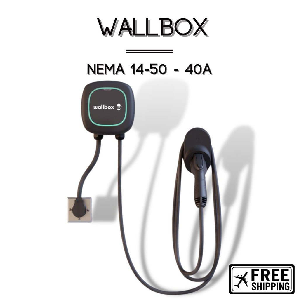 Borne de recharge portable intelligente Wallbox Pulsar Plus 40A fiche